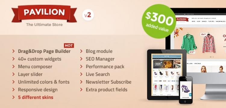 Item cover for download Pavilion - Premium Responsive OpenCart Theme