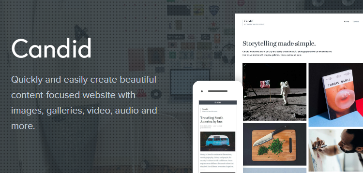 Item cover for download Array Themes Candid WordPress Theme