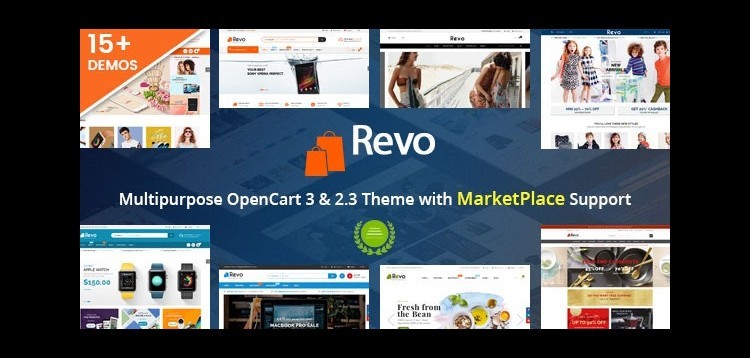 Item cover for download Revo - Drag & Drop Multipurpose OpenCart 3 & 2.3 Theme