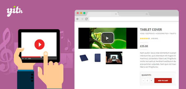 Item cover for download YITH WooCommerce Featured Audio & Video Content Premium