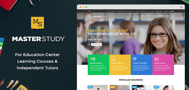 Item cover for download Masterstudy - Education Center WordPress Theme