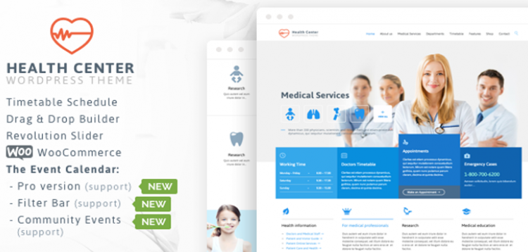 Item cover for download Medical & Dentist - Medical WordPress v