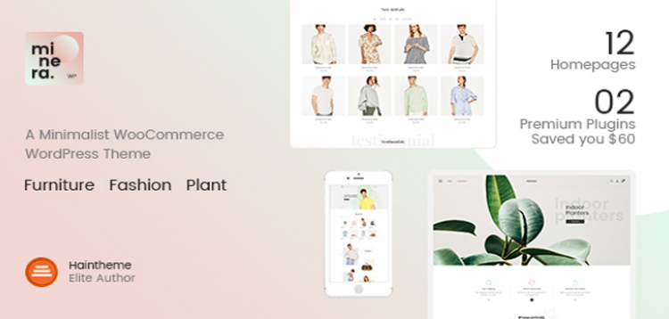 Item cover for download Minera - Minimalist WooCommerce WordPress Theme