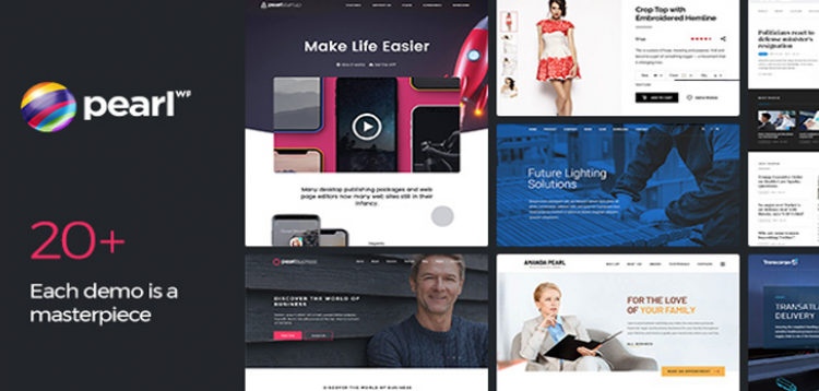 Item cover for download Pearl - Multipurpose & Corporate Business WordPress Theme