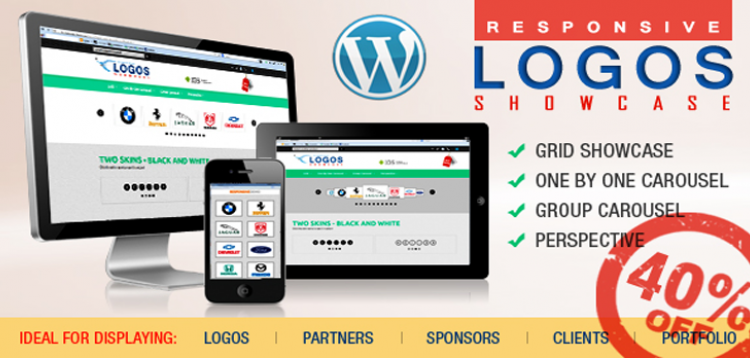 Item cover for download WordPress Logos Showcase - Grid and Carousel