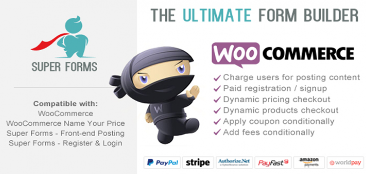 Item cover for download Super Forms - WooCommerce Checkout Add-on