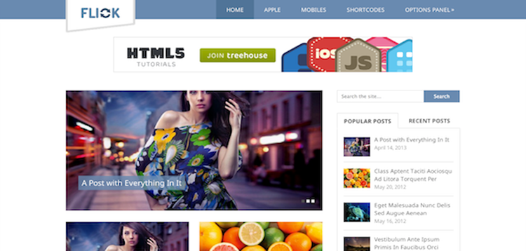 Item cover for download MyThemeShop Flick WordPress Theme