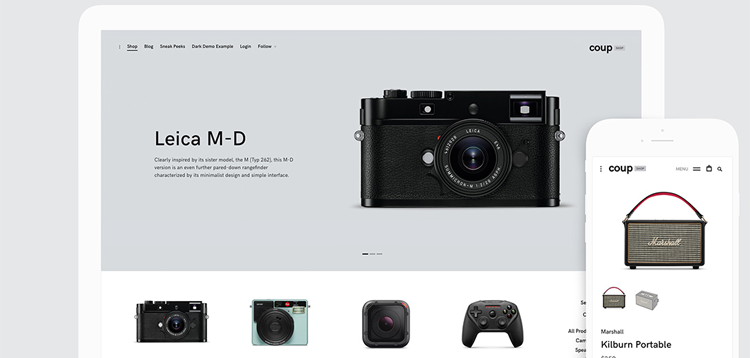 Item cover for download Themes Kingdom Coup Shop WordPress Theme