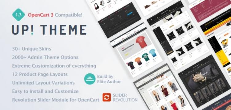 Item cover for download UP! - Multi-Purpose Responsive OpenCart 3 Theme
