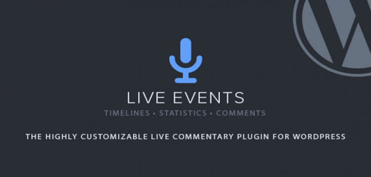 Item cover for download CodeCanyon - Live Events