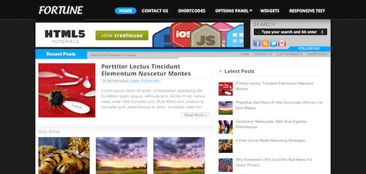 Item cover for download MyThemeShop Fortune WordPress Theme