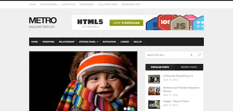 Item cover for download MyThemeShop Metro WordPress Theme