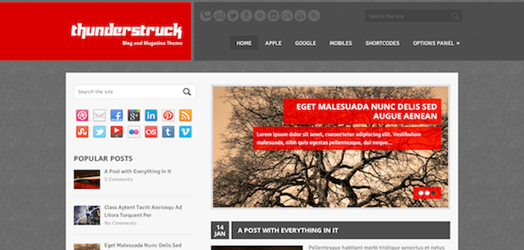 Item cover for download MyThemeShop ThunderStruck WordPress Theme