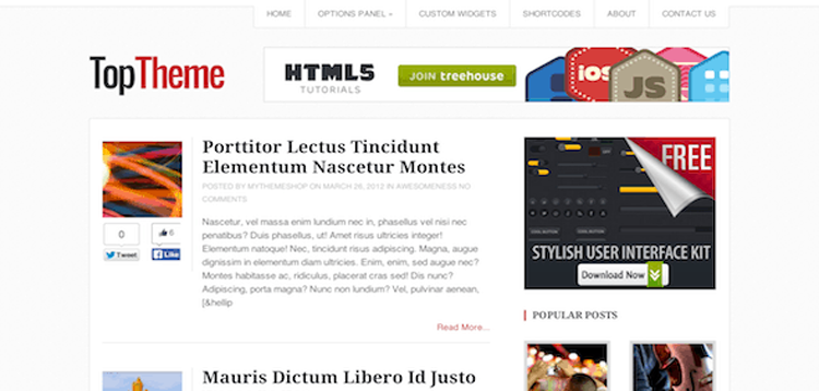 Item cover for download MyThemeShop Top WordPress Theme