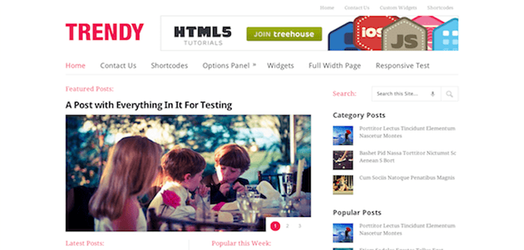 Item cover for download MyThemeShop Trendy WordPress Theme