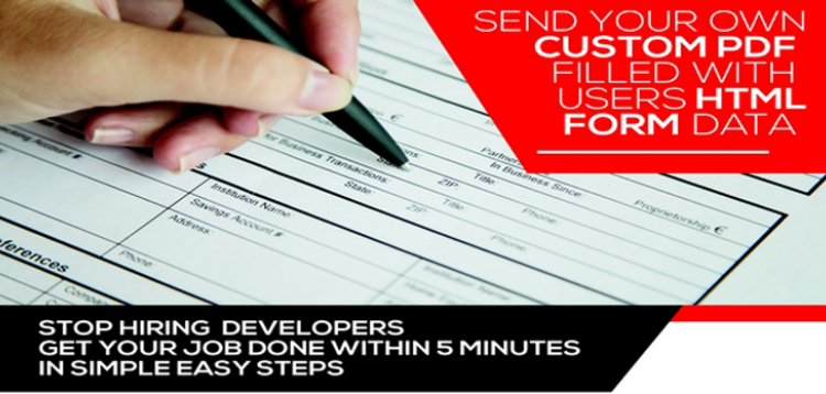 Item cover for download Form Generating PDF - Contact Form 7, Gravity Forms, Formidable Forms to PDF - Wordpress plugin