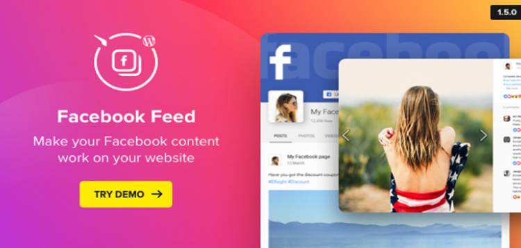 Item cover for download WordPress Facebook Plugin - Facebook Feed Widget