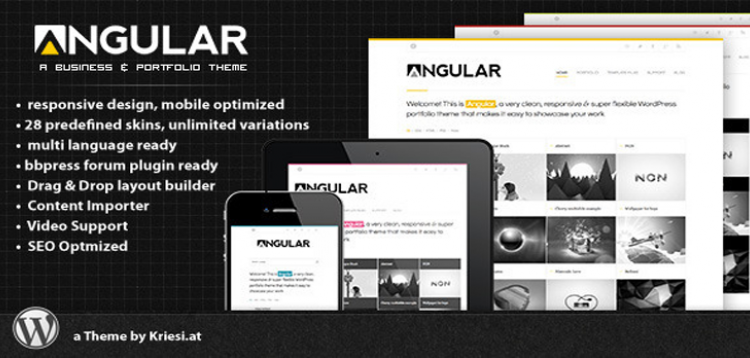Item cover for download Angular - Responsive Portfolio
