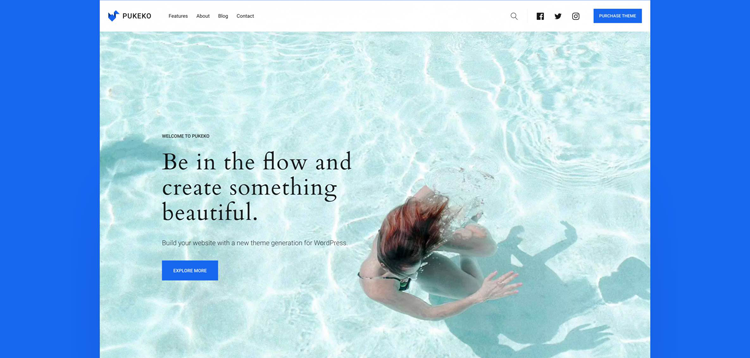 Item cover for download Elmastudio Pukeko WordPress Theme