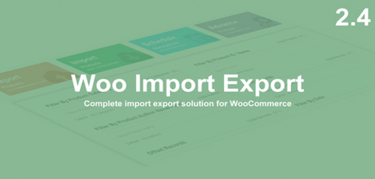 Item cover for download Woo Import Export