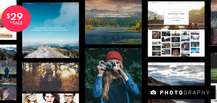 Item cover for download Photography | Photography WordPress for Photography