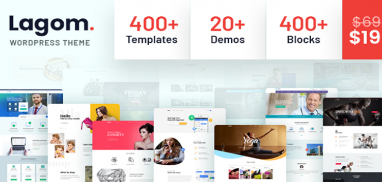 Item cover for download Lagom - Multi Concept MultiPurpose WordPress Theme