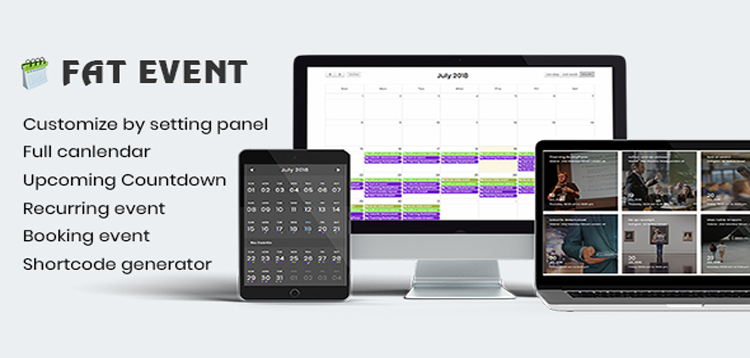 Item cover for download FAT Event - WordPress Event and Calendar Booking