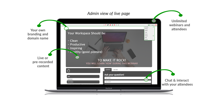 Item cover for download WP WebinarSystem - The Best Webinar Plugin for WordPress