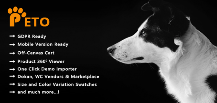 Item cover for download Peto - Responsive WooCommerce WordPress Theme for Pets and Vets
