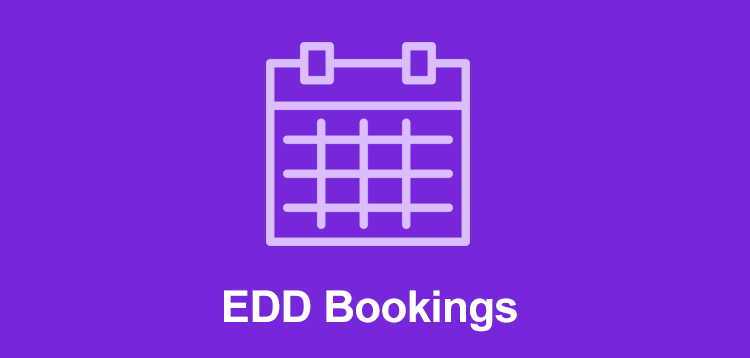 Item cover for download Easy Digital Downloads - Bookings