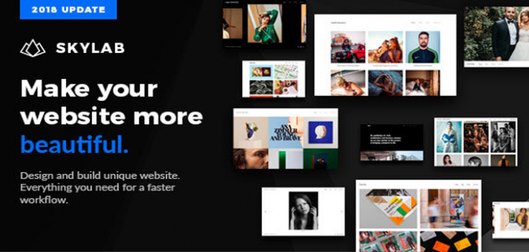 Item cover for download Skylab - Portfolio / Photography WordPress Theme