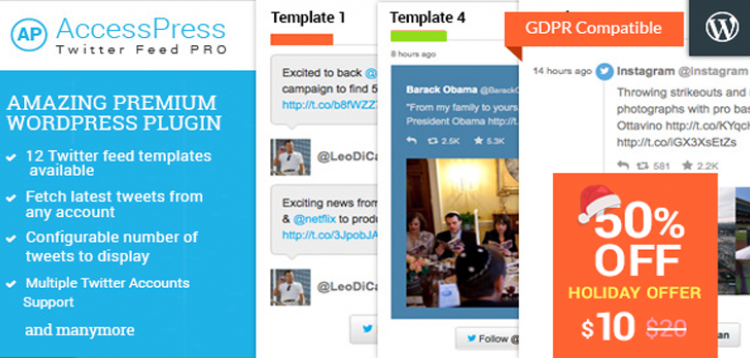 Item cover for download AccessPress Twitter Feed Pro