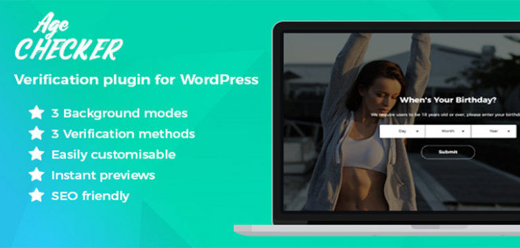 Item cover for download Age Checker for WordPress