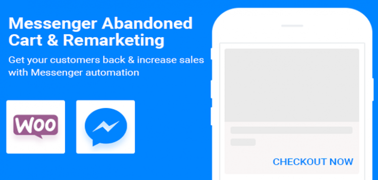 Item cover for download CartBack - WooCommerce Abandoned Cart & Remarketing in Facebook Messenger