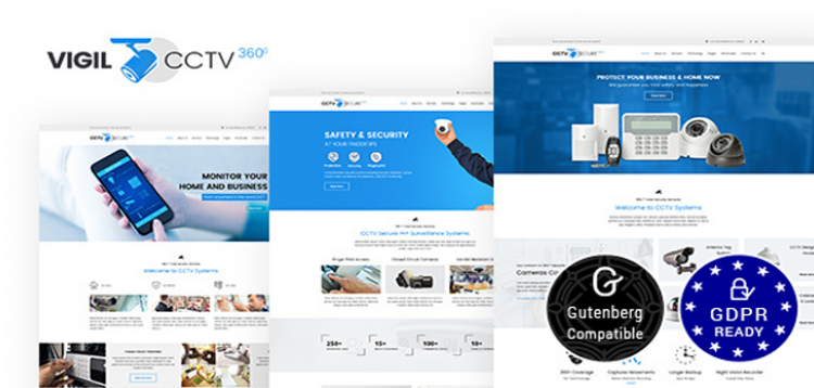 Item cover for download Vigil - CCTV, Security WordPress Theme