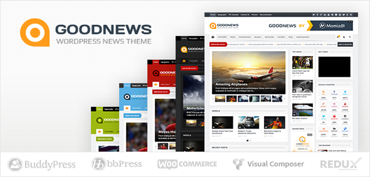 Item cover for download Goodnews – Responsive WordPress News/Magazine