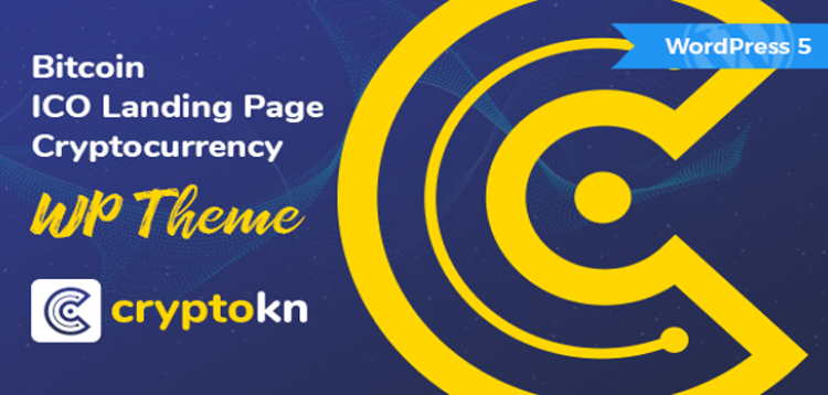 Item cover for download Cryptokn - ICO Landing Page & Cryptocurrency WordPress Theme