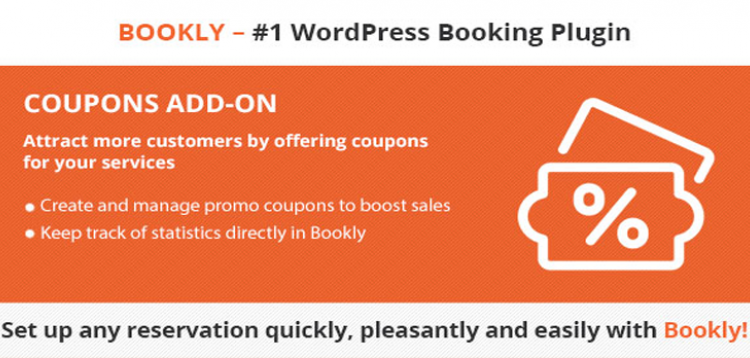 Item cover for download Bookly Coupons (Add-on)