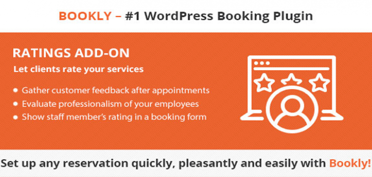 Item cover for download Bookly Ratings (Add-on)