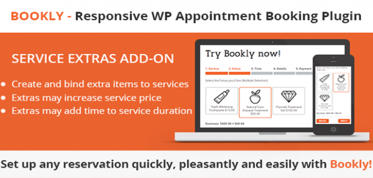 Item cover for download Bookly Service Extras (Add-on)