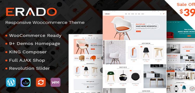 Item cover for download Erado - eCommerce WordPress Theme