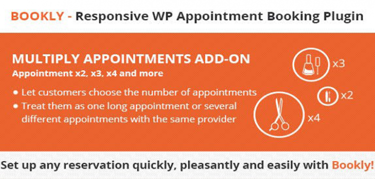 Item cover for download Bookly Multiply Appointments (Add-on)