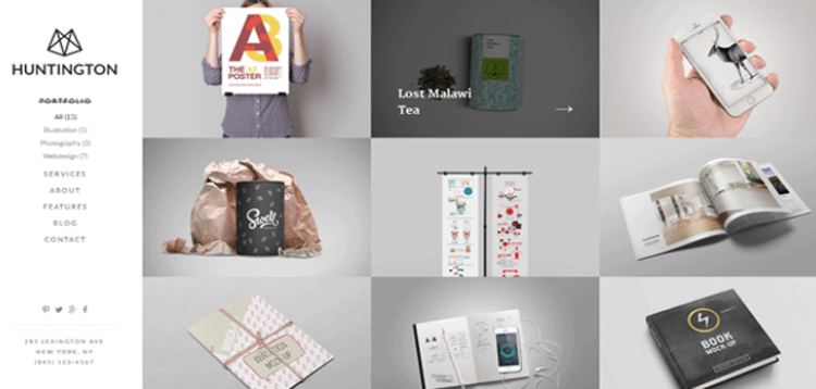 Item cover for download Huntington – Responsive Portfolio WordPress Theme