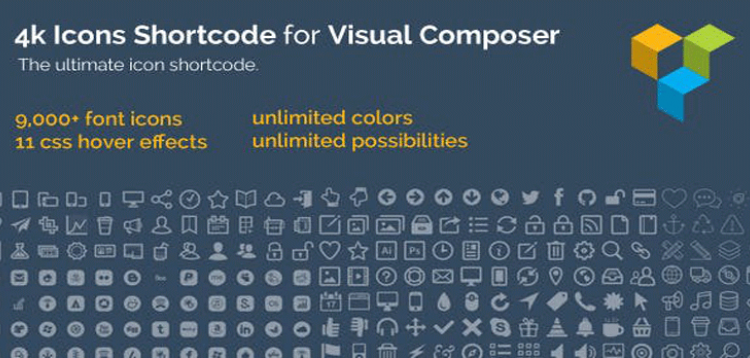 Item cover for download 4k Icon Fonts for WPBakery Page Builder (fomerly Visual Composer)