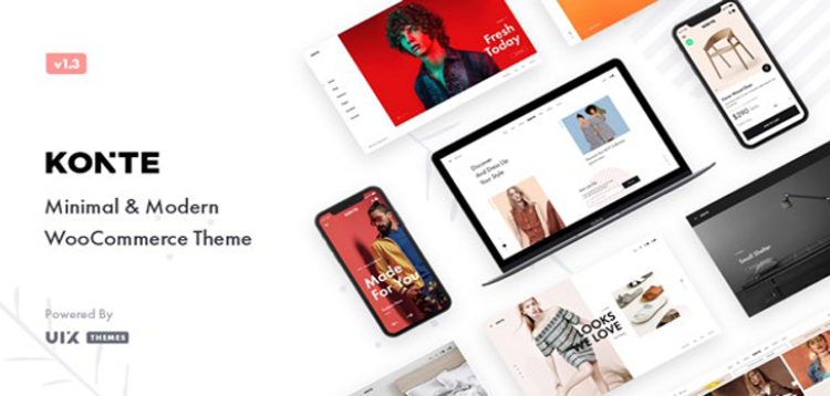 Item cover for download Konte - Minimal & Modern WooCommerce WordPress Theme