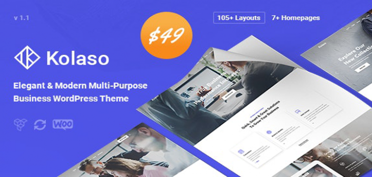 Item cover for download Kolaso - Modern Multi-Purpose WordPress Theme
