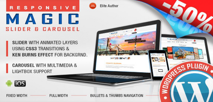 Item cover for download Magic Responsive Slider and Carousel WordPress Plugin