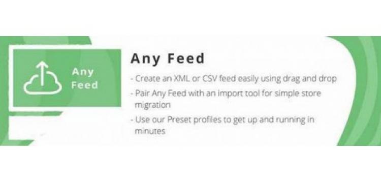 Item cover for download Any Feed Pro OpenCart