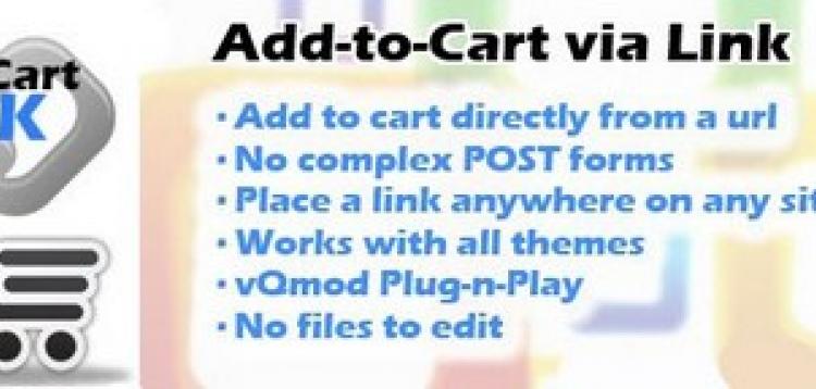 Item cover for download Add to Cart via URL link OpenCart