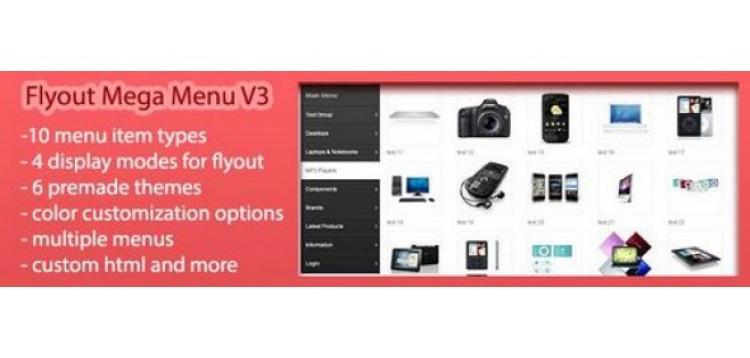 Item cover for download FlyOut Mega Menu Module
